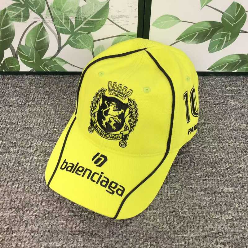 Balenciaga Paris Soccer Green Cap