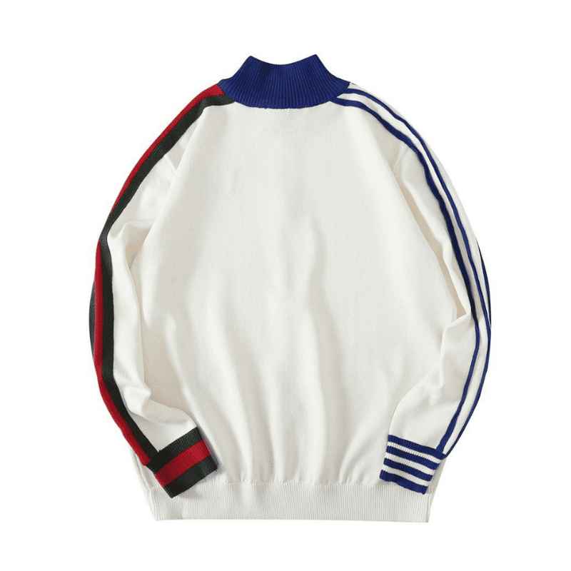 Adidas x Gucci Viscose Zip-Up Jacket White