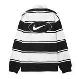 Supreme x Nike Stripe Rugby Shirt Black/White