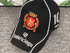 Balenciaga Paris Soccer Black Cap