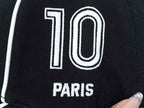 Balenciaga Paris Soccer Black Cap