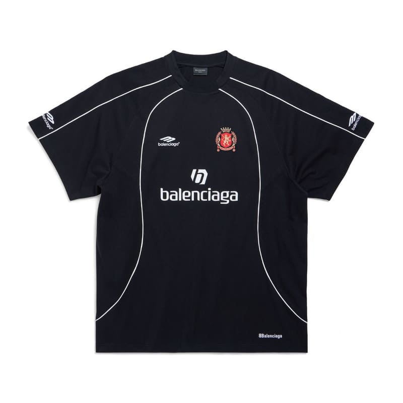 Balenciaga Paris #10 Soccer Jersey Oversized T-Shirt