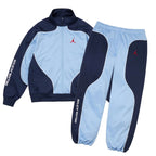 Supreme x Jordan Tricot Track Set Blue
