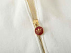 Adidas x Gucci Viscose Zip-Up Jacket White