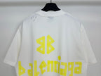 Balenciaga Tape Type White T-Shirt