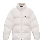 Balenciaga 3B Sports Icon White Puffer Jacket