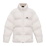 Balenciaga 3B Sports Icon White Puffer Jacket