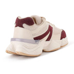 Women's Lightweight & Comfortable Athletic Shoes – Marsala/Beige