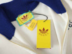 Adidas x Gucci Viscose Zip-Up Jacket White