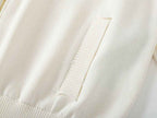 Adidas x Gucci Viscose Zip-Up Jacket White