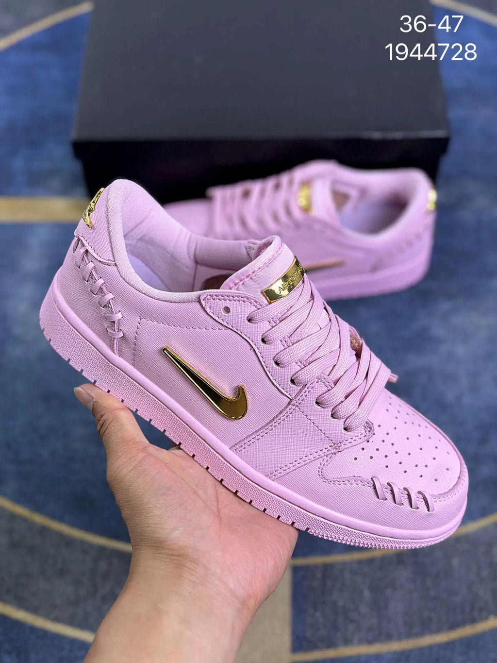 Tênis Nike Air Jordan 1 Low Method of Make "Perfect Pink"