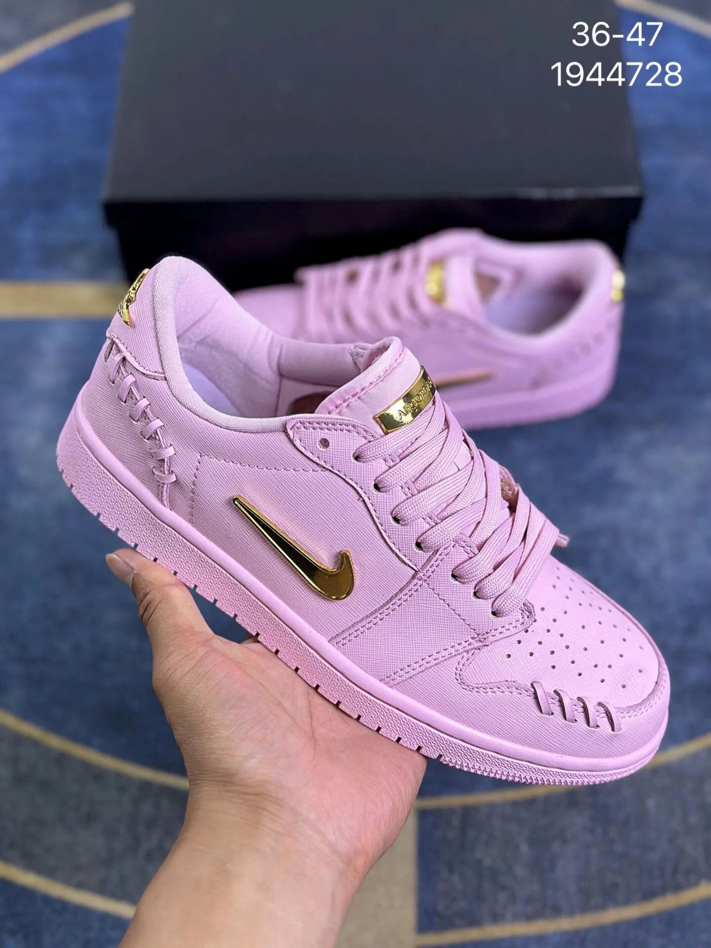 Tênis Nike Air Jordan 1 Low Method of Make "Perfect Pink"