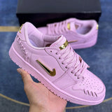 Tênis Nike Air Jordan 1 Low Method of Make "Perfect Pink"